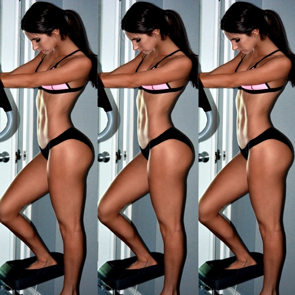 Jen Selter, la Diosa estadounidense del fitness. 