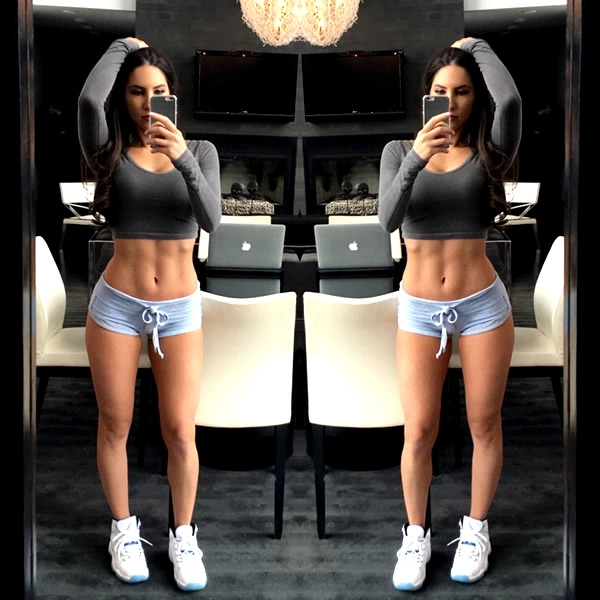 Jen Selter, la Diosa estadounidense del fitness. 