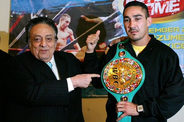 José Sulaimán con Humberto la Zorrita Soto.