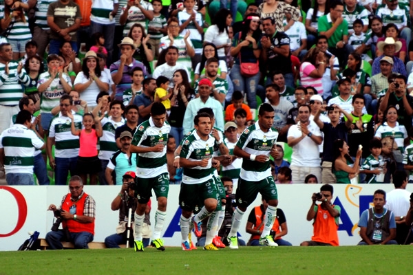 Juan Pablo Rodríguez descontó por los laguneros.