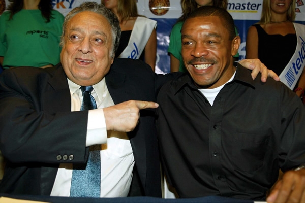 Junto a Frankie Randall en mayor del 2004.