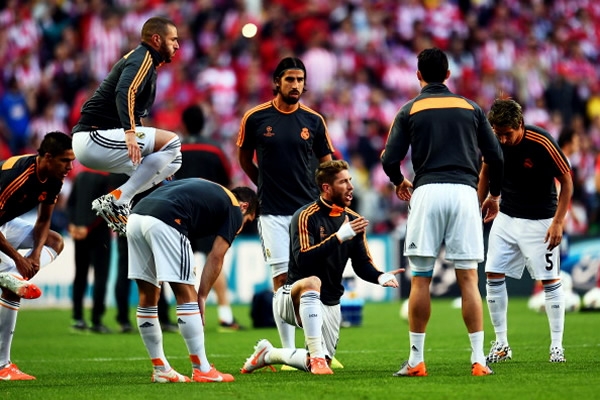 Khedira irá de inicio en el once titular.
