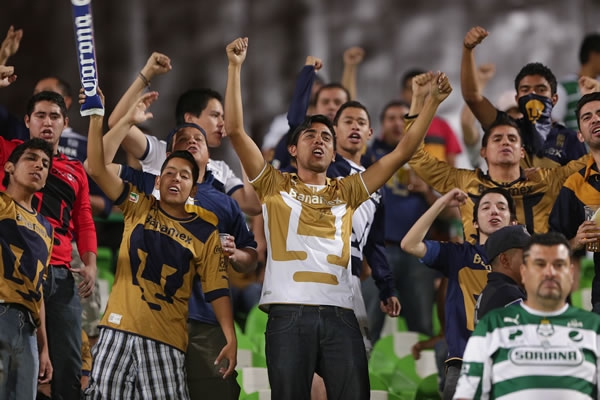 La afición auriazul se hzo presente.