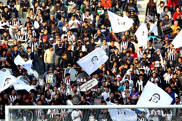 La afición de Rayados pobló las tribunas del Tecnológico.