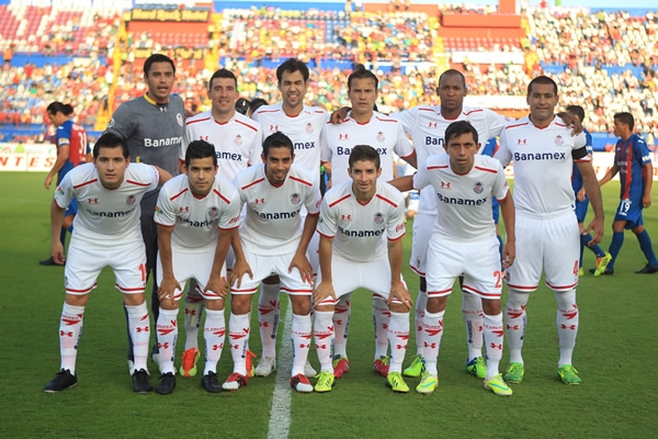 La alineación toluqueña para este encuentro.