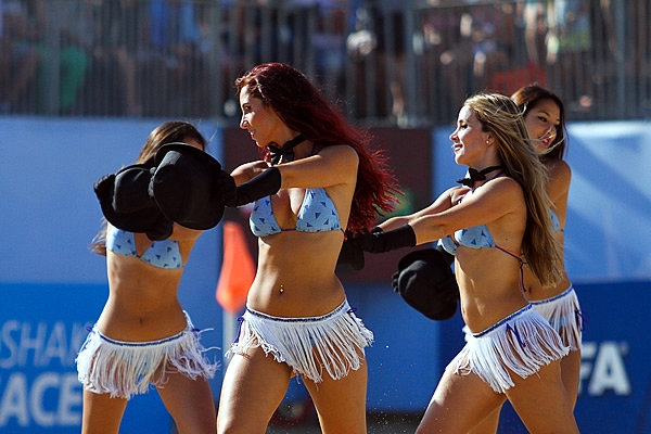 La belleza a tope durante el Mundial de Playa