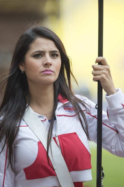 La belleza apareció desde temprano.