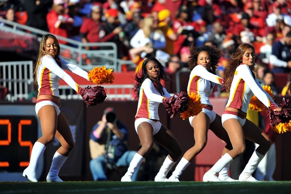 La belleza de NFL en los estadios de Estados Unidos.