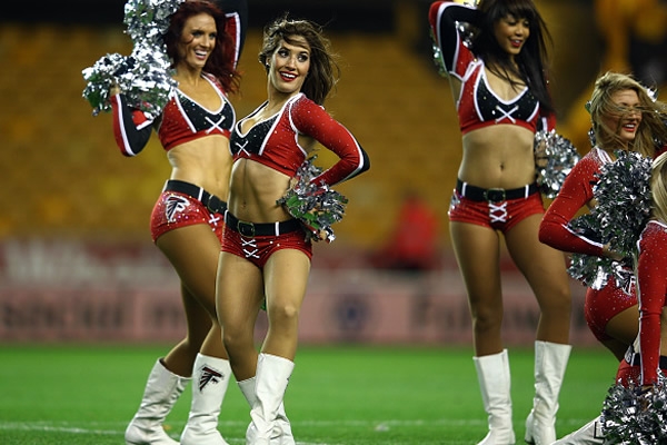 La belleza de NFL en los estadios de Estados Unidos.