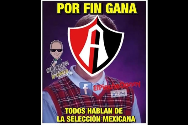 La burla por la derrota del Tri no se hicieron esperar.