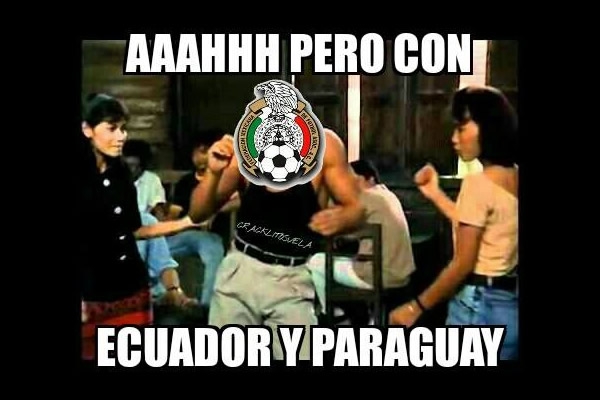 La burla por la derrota del Tri no se hicieron esperar.