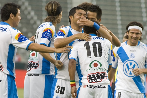 La celebración por el gol camotero