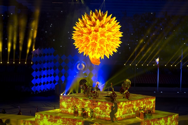 La ceremonia de apertura cumplió con las expectativas.