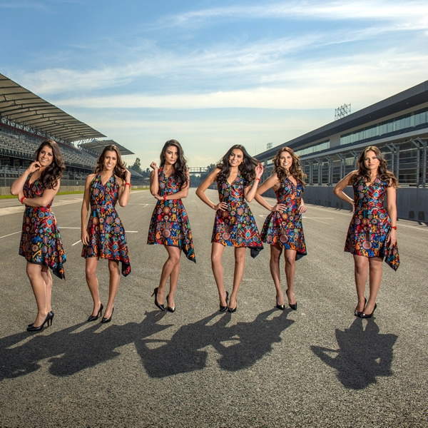 La Fórmula 1 se puso guapa con ellas. 