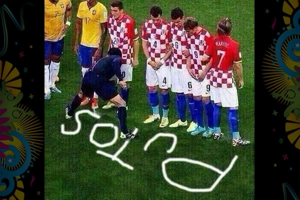 La frase que los aficionados mexicanos patentaron en Brasil 2014.