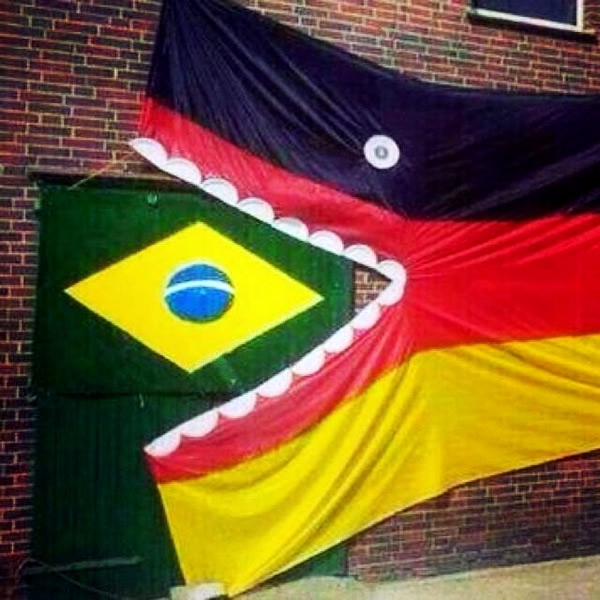 La histórica goleada de Alemania sobre la Canarinha. (Twitter)