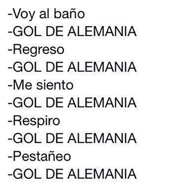 La histórica goleada de Alemania sobre la Canarinha. (JvanNvrz)