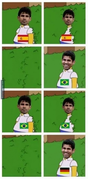 La histórica goleada de Alemania sobre la Canarinha. (Facebook/Memes)