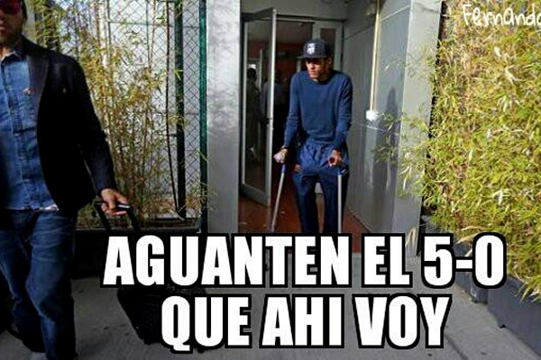 La histórica goleada de Alemania sobre la Canarinha. (@Fernando de Dios)