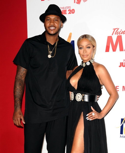 La La Vazquez y Carmelo Anthony, un amor con actitud.