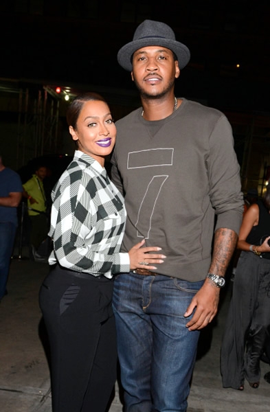 La La Vazquez y Carmelo Anthony, un amor con actitud.
