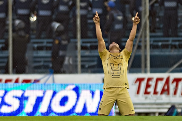 La pronta anotación de Cortés, dio esperanza a Pumas.