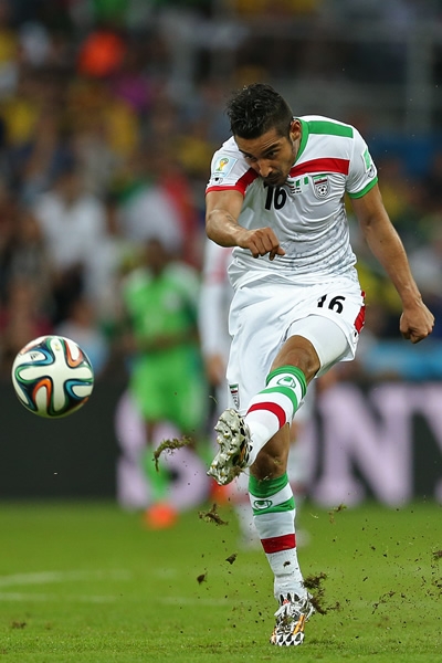 La Selección de Irán intentó llevarse la victoria.