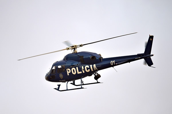 La SSP-DF dispuso de helicópteros para la Final.