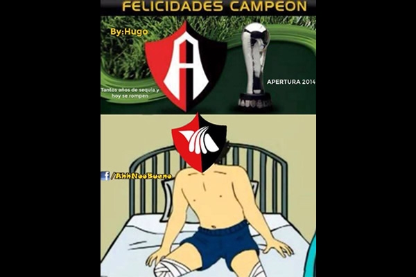 Las burlas por la eliminación atlista no se hicieron esperar.