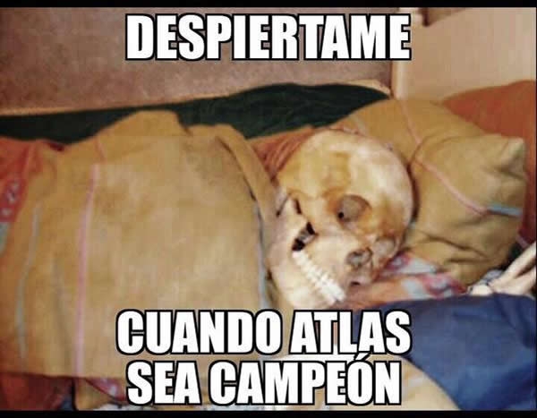 Las burlas por la eliminación atlista no se hicieron esperar.