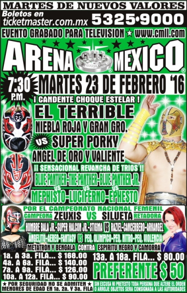 Las carteleras del 23 al 29 de febrero.