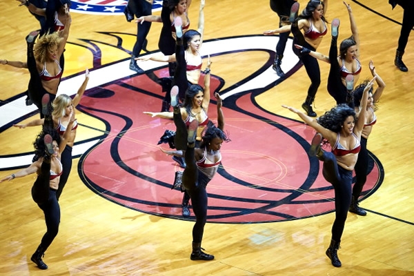 Las chicas de la Jornada en la NBA.