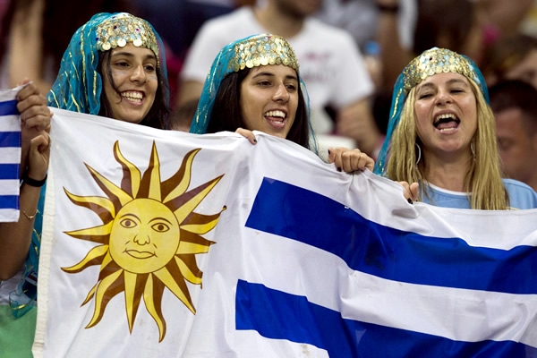 Las gracias de la República Oriental de Uruguay.