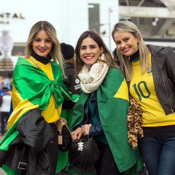 Las musas de Sudamérica no dejan de sorprender en los estadios de Chile.