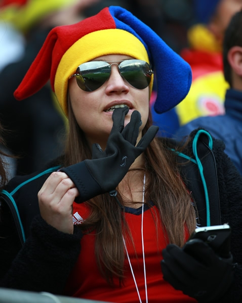 Las musas de Sudamérica no dejan de sorprender en los estadios de Chile.