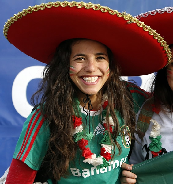 Las musas de Sudamérica no dejan de sorprender en los estadios de Chile.