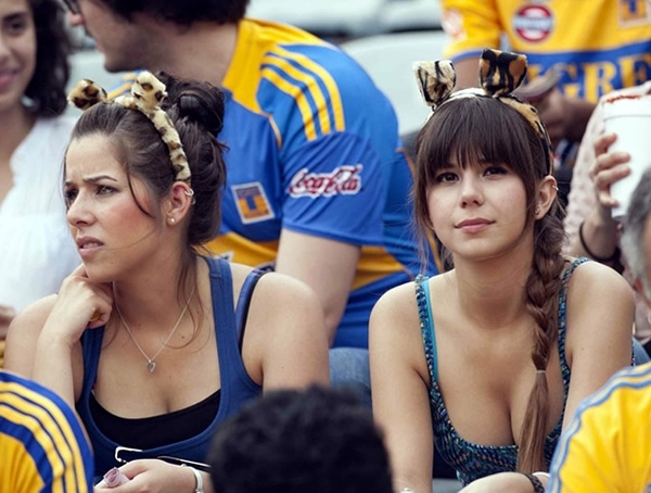 Las musas de Tigres para la Gran Final Libertadora.