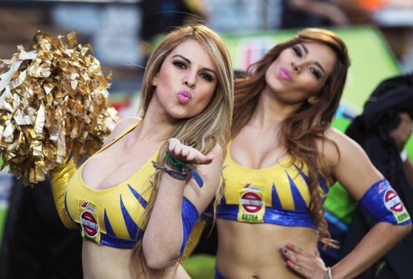 Las musas de Tigres para la Gran Final Libertadora.