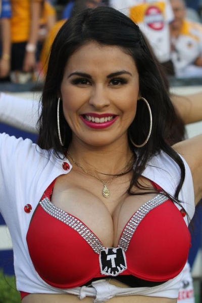 Las musas de Tigres para la Gran Final Libertadora.