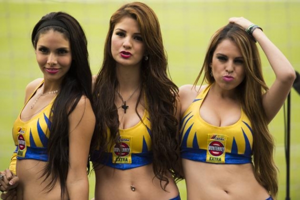 Las musas de Tigres para la Gran Final Libertadora.