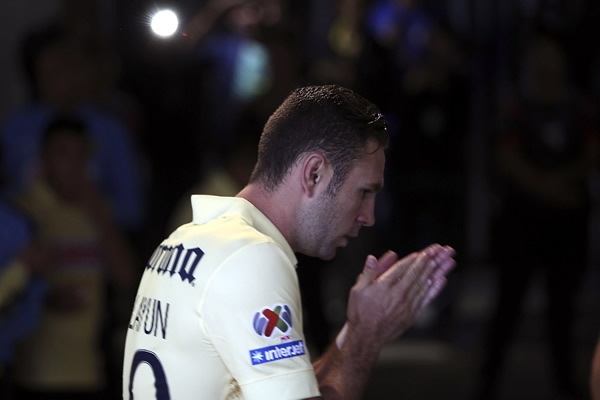 Layún, listo para salir a la batalla.