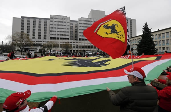 Los buenos deseos de Ferraristas son muchos.