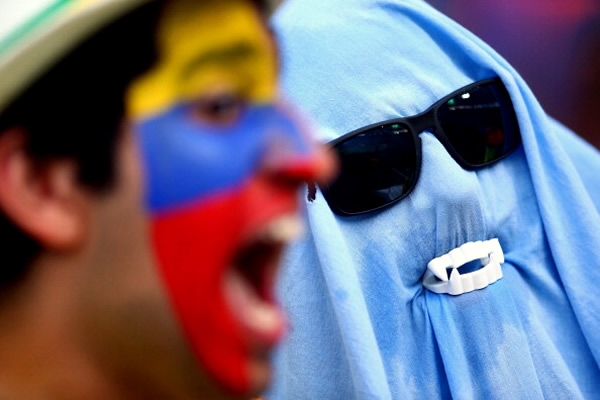 Los fantasmas del Maracaná hacen de las suyas en las gradas.