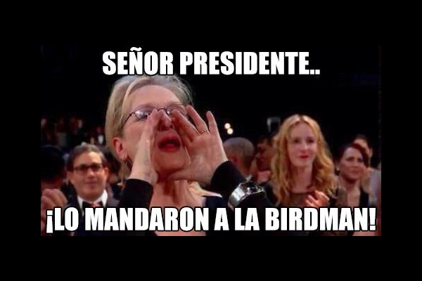 Los memes de la entrega del Oscar. 