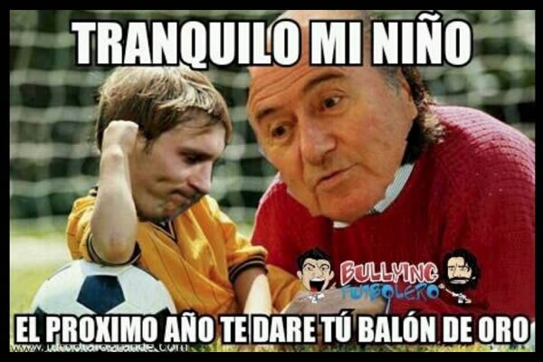 Los memes del Balón de Oro.