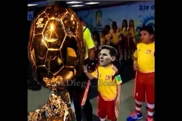 Los memes del Balón de Oro.