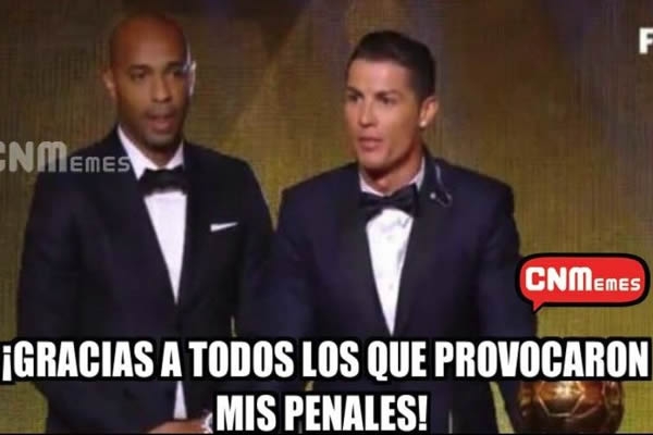 Los memes del Balón de Oro.