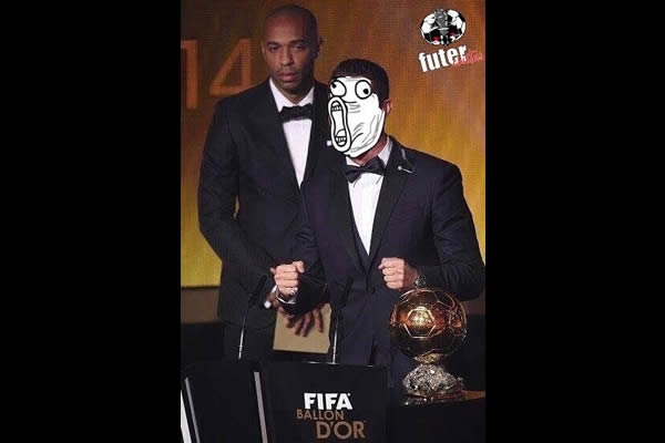 Los memes del Balón de Oro.