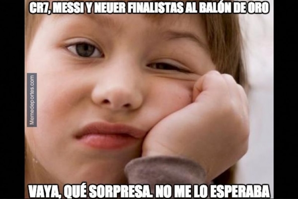 Los memes del Balón de Oro.