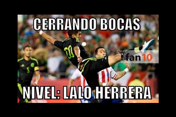 Los memes después del México-Paraguay. 